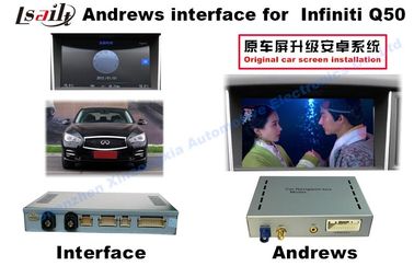 INFINITI Q50/Q60을 위한 본래 안드로이드 4.4 차 멀티미디어 인터페이스