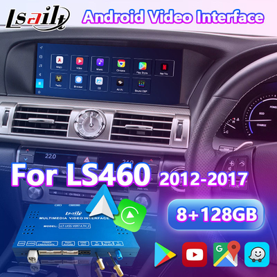 Lsailt 안드로이드 멀티미디어 카플레이 인터페이스 렉서스 LS460 LS600h LS 460 2012-2017