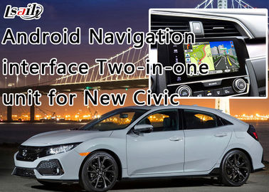 2016 - 2017 Civic용 Android Auto Interface Navigation System 올인원 유닛