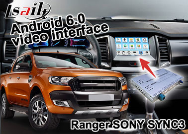 Android 5.1 4.4 WIFI BT Map Google 앱이 포함된 Ranger SYNC 3 자동차 탐색 상자