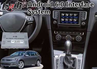 VW Seat Leon, 32GB ROM T7 CPU가 있는 Android 9.0 GPS 항법 상자를 위한 폭스바겐 영상 인터페이스