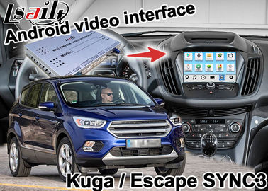 무선 carplay androia 자동을 가진 Kuga 탈출 SYNC 3를 위한 안드로이드 항법 상자 영상 인터페이스