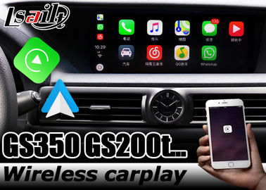 Lsailt의 Lexus GS450h GS350 GS200t youtube play용 무선 carplay 안드로이드 자동 인터페이스