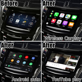 디지털 무선 Carplay 인터페이스 Cadillac CTS Android Auto Youtube Play 비디오