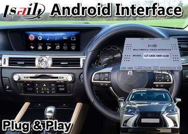 PX6 4+64GB Lexus GS300h GS200t GS350 자동차 멀티미디어 인터페이스용 Android 항법 Carplay