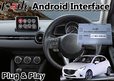 자동차 GPS 네비게이션 Carplay 3GB RAM이있는 Mazda 2 2014-2020 모델 용 Lsailt Android 비디오 인터페이스