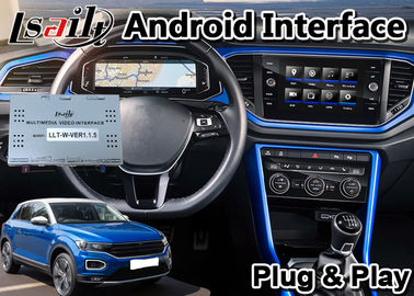 VW Golf/Skoda/Teramont/T-ROC용 Android 9.0 차량용 비디오 인터페이스