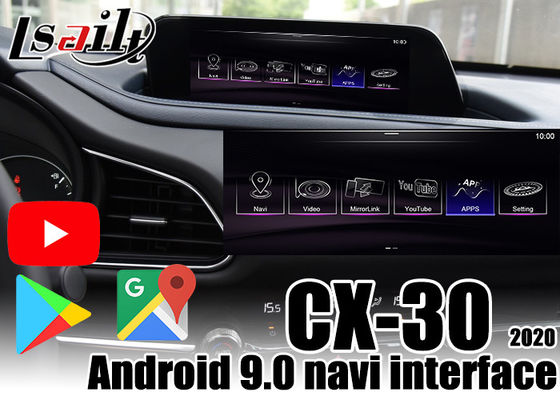 Mazda CX-30 2020 CarPlay 상자용 Android 자동차 인터페이스 지원 YouTube, Lsailt의 Google Play