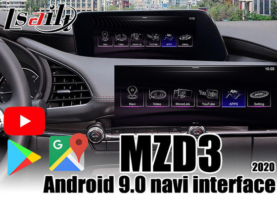 Mazda3/CX-30 2020 CarPlay 상자용 32GB Android 자동차 인터페이스 Google Play, 터치 제어 지원