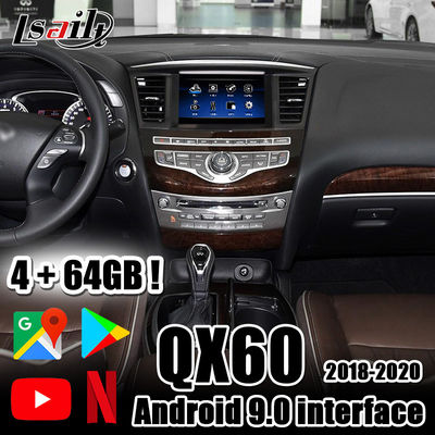 Lsailt PX6 4GB CarPlay 및 Android 비디오 인터페이스, Netflix, YouTube, Android Auto for 2018-현재 Infiniti QX50 QX80 QX60