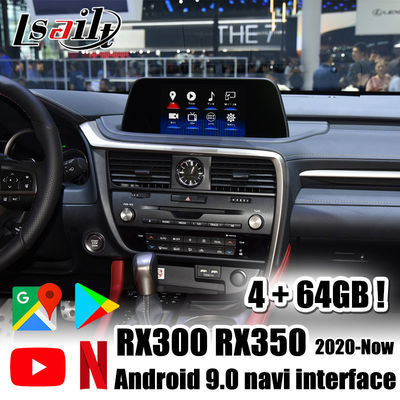 CarPlay/Android 멀티미디어 시스템 Lexus 비디오 인터페이스 지원으로 4K HD 비디오 재생, RX300h RX350용 후면 카메라