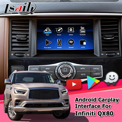 Carplay 멀티미디어 인터페이스 안드로이드 네비게이션 박스 비디오 인터페이스 Infiniti QX80 2018