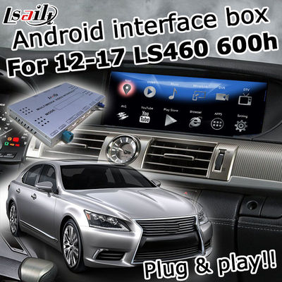 Lexus LS460 LS600h 자동차 GPS 네비게이션 박스 carplay 안드로이드 자동 빠른 속도 youtube