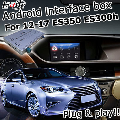 ES250 ES350 ES300h Lexus 비디오 인터페이스 안드로이드 자동 carplay 탐색 상자 carplay 및 안드로이드 자동 옵션