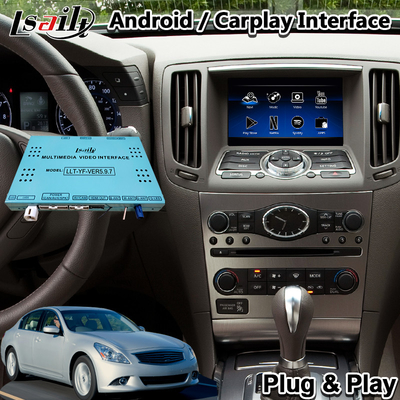 Infiniti G25 G35 G37용 Lsailt Android Carplay 멀티미디어 비디오 인터페이스