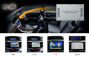 Honda Accord 9, GPS 인터페이스에 내장된 GPS 탐색 기능이 있는 멀티미디어 비디오 어댑터, SD 카드의 지도로 작동