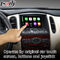 Infiniti QX50 EX35 2013-2017년을 위한 안드로이드 자동 Youtube 놀이 무선 Carplay 인터페이스