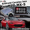 Mazda MX-5 MX5 FIAT 124 Android 자동 carplay Box with Mazda Origin 손잡이 컨트롤 비디오 인터페이스