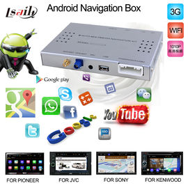KENWOOD 업그레이드 인터넷, facebook, WIFI, HD1080, 온라인 영화, 음악이 있는 Android 탐색 상자