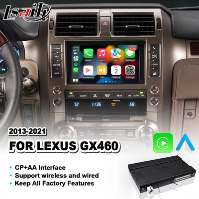 2013-2021 GX460용 Lsailt 무선 안드로이드 자동 Lexus Carplay 인터페이스