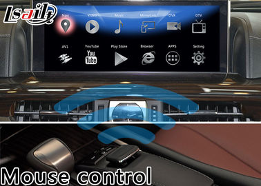 Lexus LX570 마우스 컨트롤 2016-2020 모델 Youtube Waze LX 570 용 Lsailt Android 9.0 자동차 GPS 탐색 인터페이스