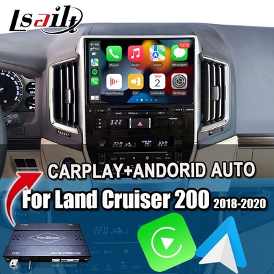 도요타 랜드 크루저 200 GX-R,VX-R 2018-2021 Fujitsu 헤드 유닛 안드로이드 오토, 리눅스 시스템 용 무선 카플레이 인터페이스