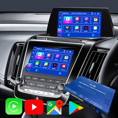 Crown S220 2018-2022용 OEM 통합 및 안드로이드 CarPlay 인터페이스 박스 (Android Auto, YouTube, Netflix, Google Play 포함)