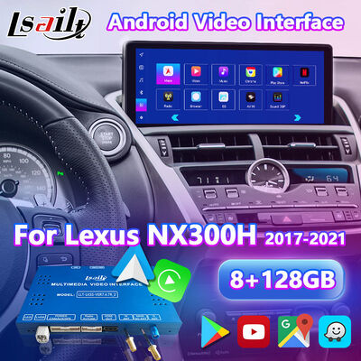 2017~2021년 렉서스 NX 300 NX 300h NX 200T NX 300용 안드로이드 카플레이 인터페이스