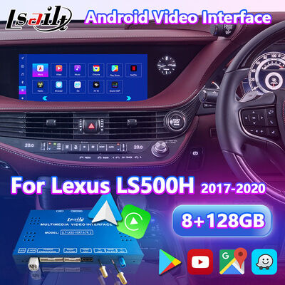 2017-2020 렉서스 LS500 LS500h용 Lsailt 안드로이드 카플레이 비디오 인터페이스