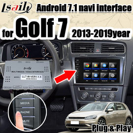 VW 골프 7을 위한 안드로이드 7.1 9.0 폭스바겐사 비디오 인터페이스 통합 네비게이션 박스