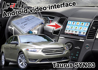 Taurus SYNC 3 Android GPS 탐색 상자 Google 앱 yandex igo 비디오 인터페이스