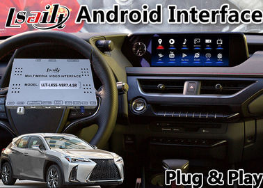 Lexus UX200 터치패드 통제를 위한 Lsailt 안드로이드 9.0 멀티미디어 영상 인터페이스 GPS 항법 상자