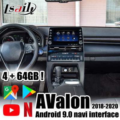 Avalon Camry 2018-2021용 Android 자동차 인터페이스 Toyota CarPlay 상자 지원 Netflix, You Tube, CarPlay, Google Play