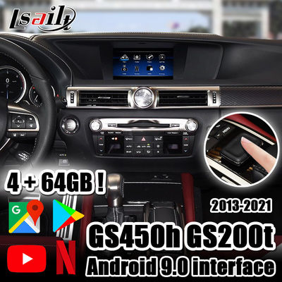 조이스틱으로 4GB Lexus GS Android 비디오 인터페이스 제어 포함 NetFlix, CarPlay, GS450h GS200t용 Android Auto