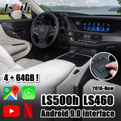 Lexus ES LS GS RX LX 2013-21 CarPlay, Android Auto LS600 LS460용 Lsailt Android 9.0 비디오 인터페이스 상자