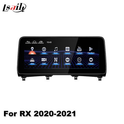 RX RX350 RX450h를 위한 라이세일트 12.3 인치 PX6 카플레이 렉서스 안드로이드 화면