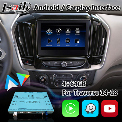 Chevrolet Traverse Tahoe Impala Mylink 시스템용 Android Carplay 멀티미디어 인터페이스