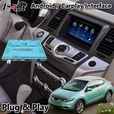 Lsailt Carplay를 가진 Nissan Murano Z51를 위한 안드로이드 항법 차 멀티미디어 공용영역
