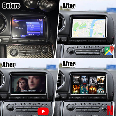 Mazda MX-5 2 3 6 CX-3 CX-5용 플러그 앤 플레이 Android 자동 인터페이스 지원 앱 Miracast WIFI Yandex 온라인 지도