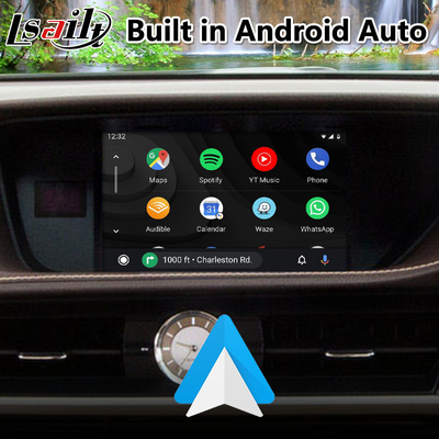 Lexus ES350 ES300H ES250용 Lsailt Wireless Apple Carplay 및 Android Auto Multimeida 인터페이스