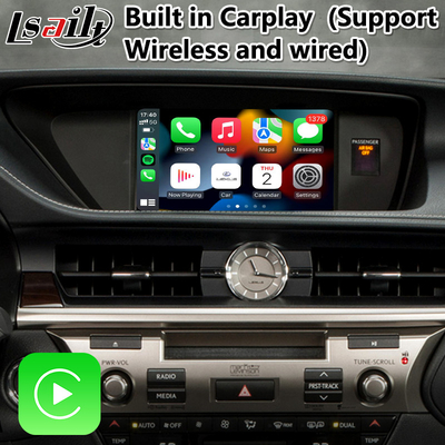 Lexus ES350 ES300H ES250용 Lsailt Wireless Apple Carplay 및 Android Auto Multimeida 인터페이스