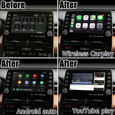 토요타 아발론 터치 3 2018-present를 위한 8 인치 안드로이드 오토 카플레이 비디오 인터페이스 비디오 인터페이스