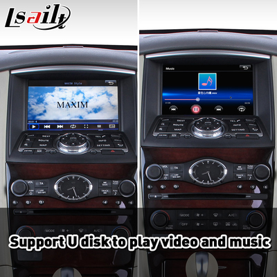 인피니티 EX EX25 EX35 EX37 EX30d 2007-2013용 Lsailt 무선 AA Carplay 인터페이스