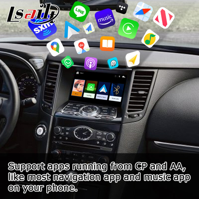 Infiniti FX35 FX37 FX50 QX70용 무선 carplay 안드로이드 자동 인터페이스 상자
