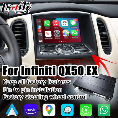 인피니티 EX35 EX25 EX37 QX50 EX IT08 08IT 모듈 박스용 무선 안드로이드 자동 carplay