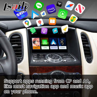 인피니티 EX35 EX25 EX37 QX50 EX IT08 08IT 모듈 박스용 무선 안드로이드 자동 carplay