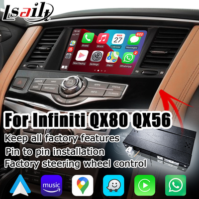 인피니티 QX80 QX56 Z62 무선 카플레이 안드로이드 자동 멀티미디어 인터페이스 IT08