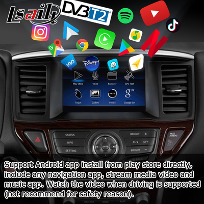 Nissan Pathfinder R52 Android 멀티미디어 화면 업그레이드 IT06 06It 시스템 carplay
