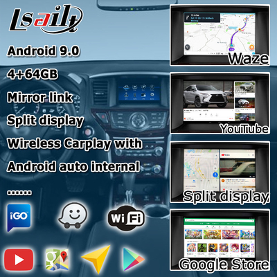 Nissan Pathfinder R52 Android 멀티미디어 화면 업그레이드 IT06 06It 시스템 carplay