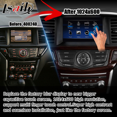 Nissan Pathfinder R52 Android 멀티미디어 화면 업그레이드 IT06 06It 시스템 carplay